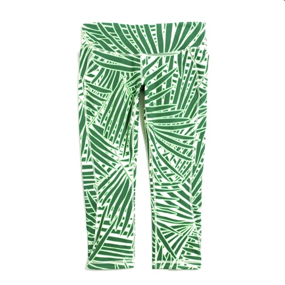 Jcrew x New Balance Palm Capri leggings Small 🌴 - Picture 2 of 5